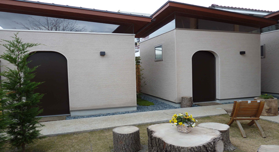 Kokyu: dining rooms, garden and dishes