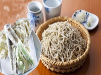 ごぼう天付きもりそば
